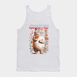 Cat Valentine's Day Tank Top